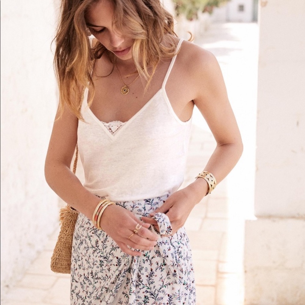 Sézane linen top